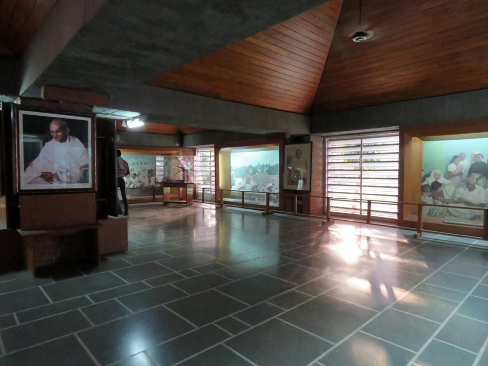 Gandhi Memorial Museum in Sabarmati houses 34,177 letters written by Gandhi, 8718 pages of his manuscript, 6000 photographs and 155 awards bestowed upon him.