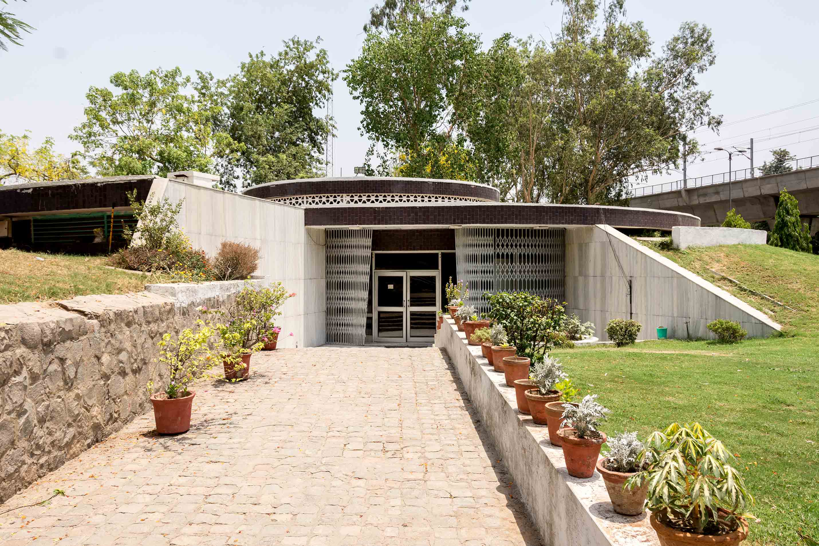 Entrance of the Zakir Hussain Museum