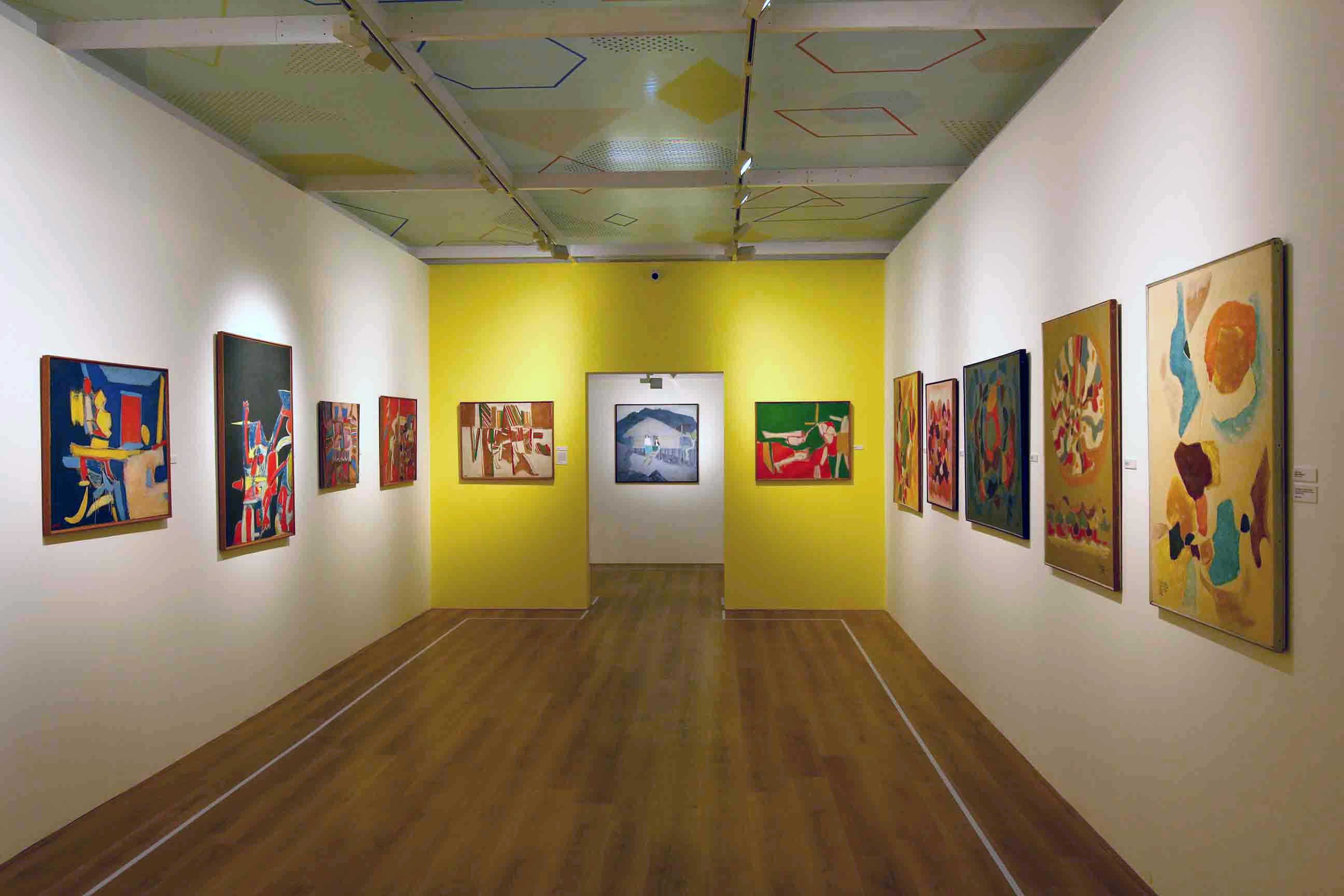 Interior view of the Piramal Art Museum 