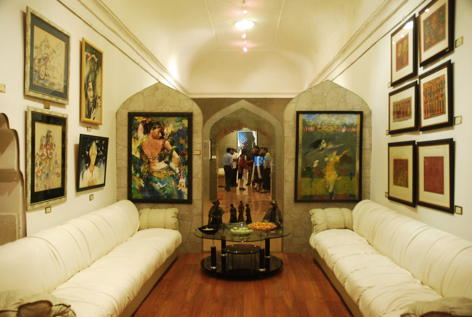 Interior view of the museum