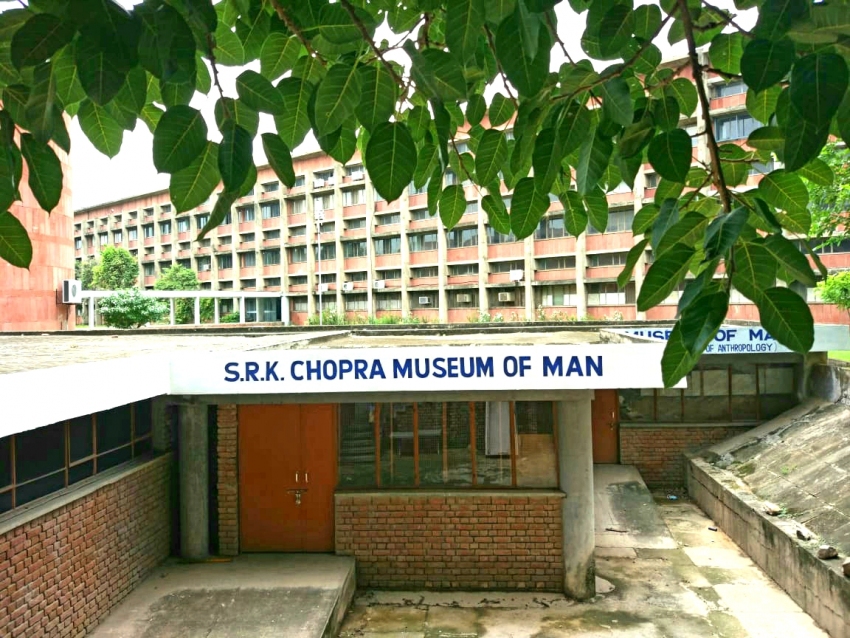 Entrance to the Museum of Man