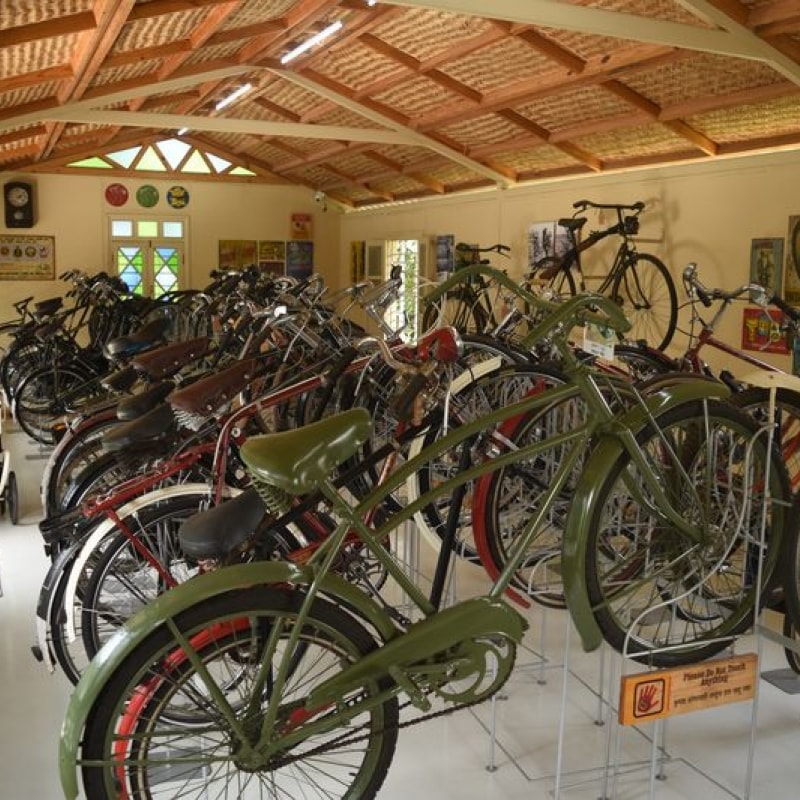 Vikram Pendse Cycles Museum gives an opportunity to take quite a ride through history.