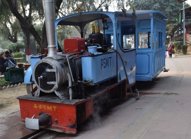 Today, the Patiala State Monorail Tramway is the only remaining steam-run monorail in India (Courtesy: Sindhuri Aparna)